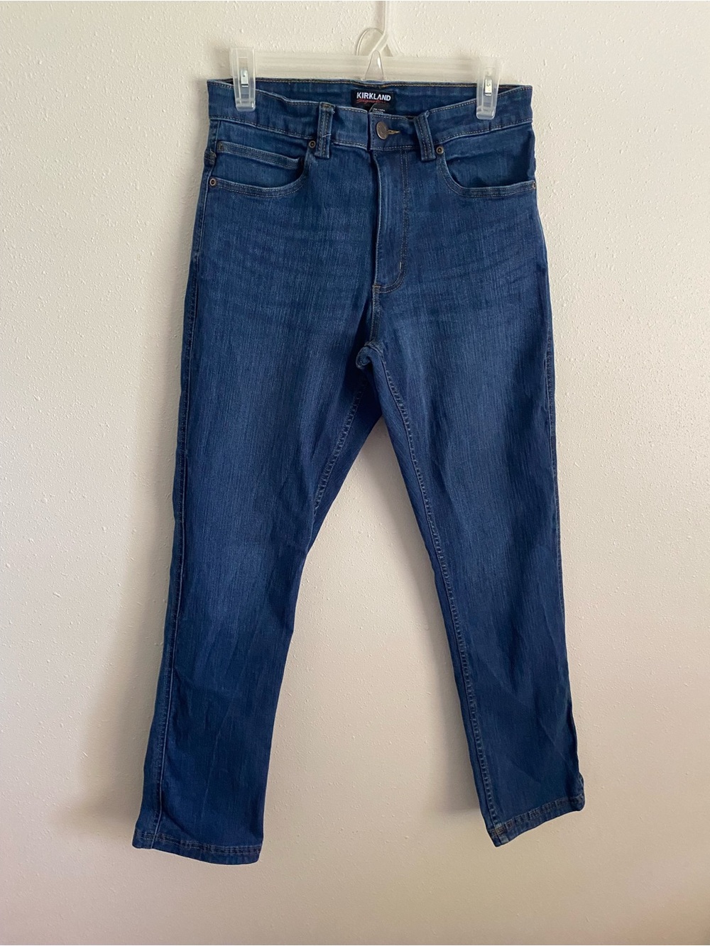Kirkland Signature Men's Classic Straight Leg Jeans Size 30